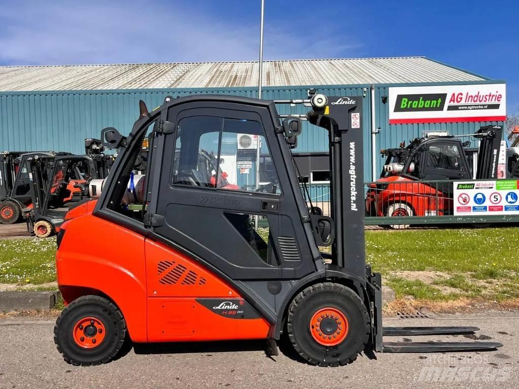 Linde H35T-02 LPG (dujiniai) krautuvai