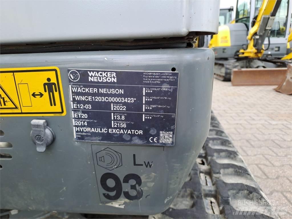 Wacker Neuson ET20 Vikšriniai ekskavatoriai