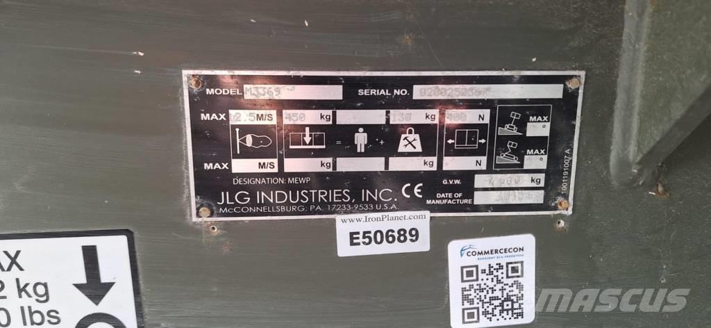 JLG M 3369 Žirkliniai keltuvai