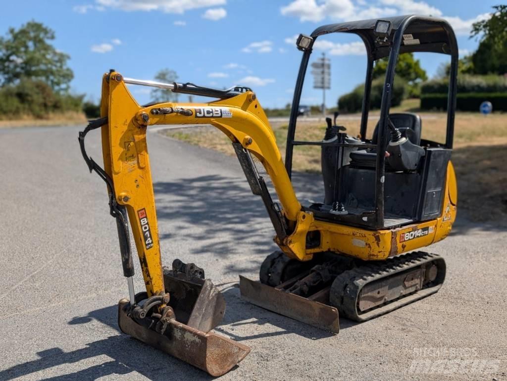 JCB 8014 CTS Mini ekskavatoriai < 7 t