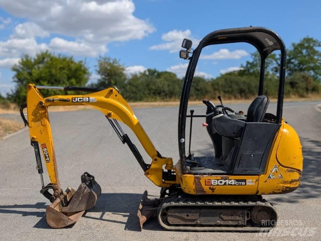 JCB 8014 CTS Mini ekskavatoriai < 7 t