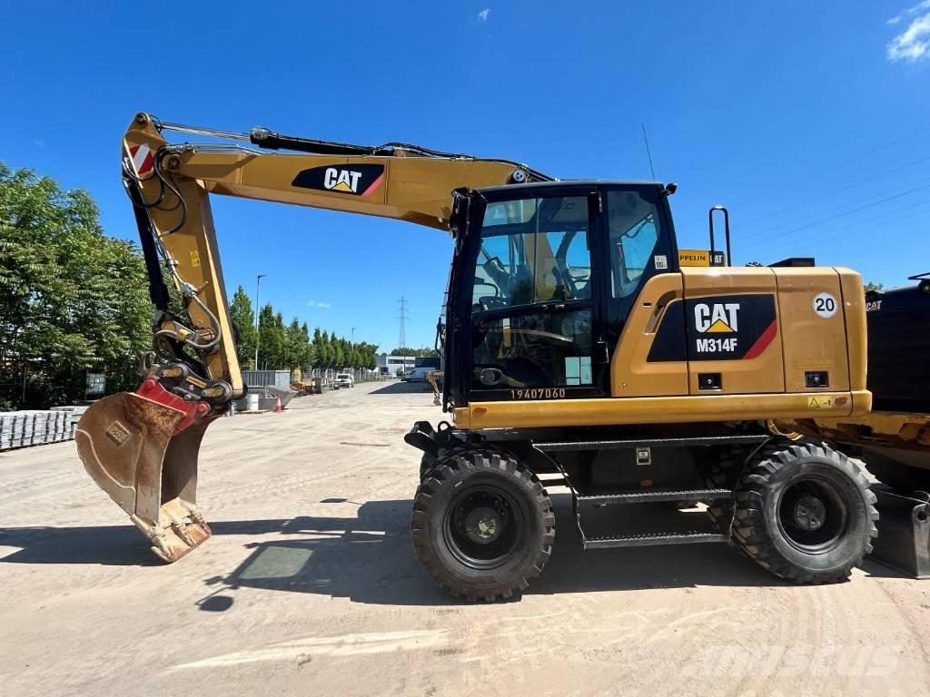 CAT M 314 F Ratiniai ekskavatoriai