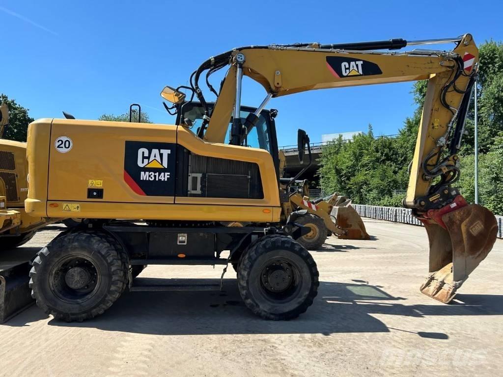 CAT M 314 F Ratiniai ekskavatoriai