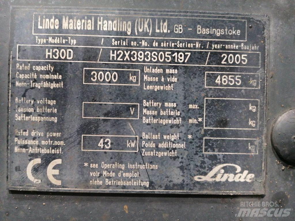 Linde H30D Dyzeliniai krautuvai