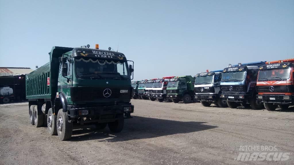 Mercedes-Benz 3538 Savivarčių priekabų vilkikai