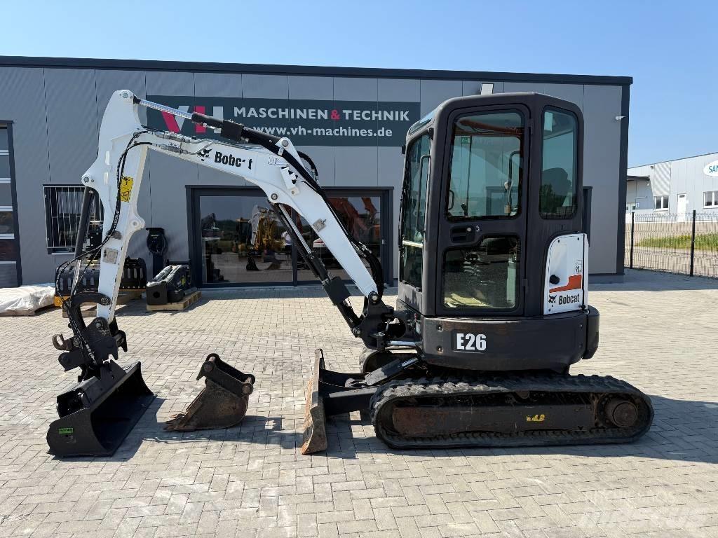 Bobcat E 26 EM Mini ekskavatoriai < 7 t
