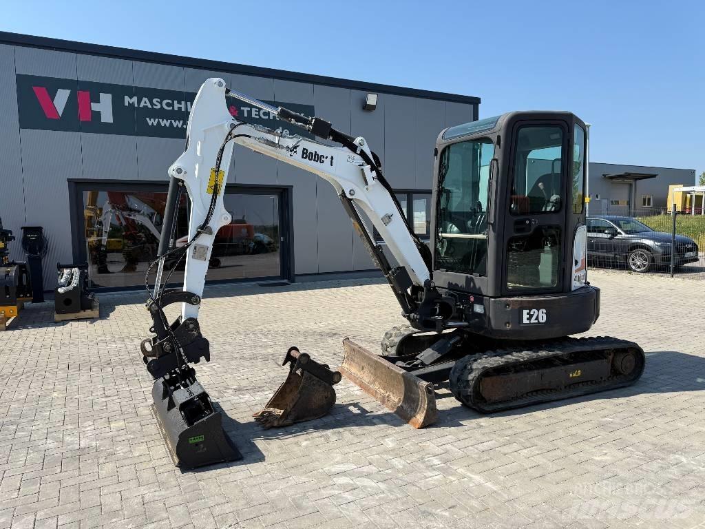 Bobcat E 26 EM Mini ekskavatoriai < 7 t