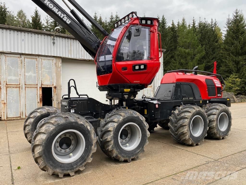 Komatsu 931 Miško technika (Harvesteriai)