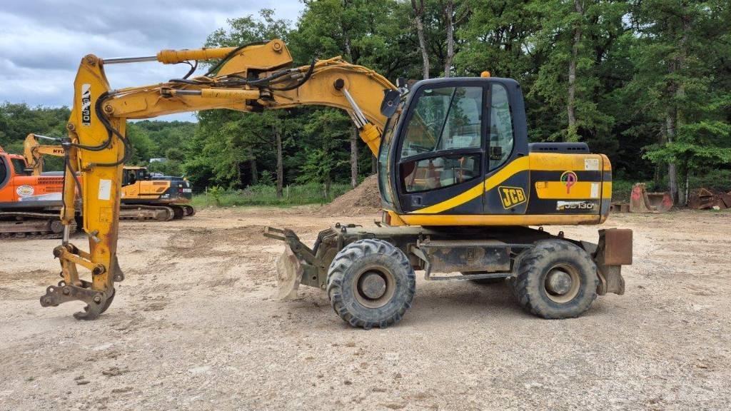 JCB JS 130 W Ratiniai ekskavatoriai