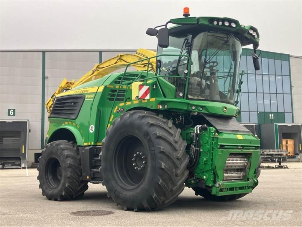 John Deere 9800i Pašarų ruošimo technika