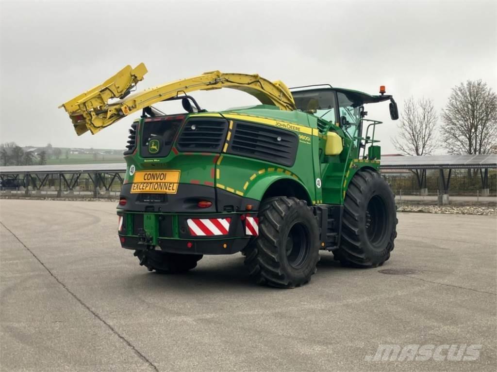 John Deere 9800i Pašarų ruošimo technika