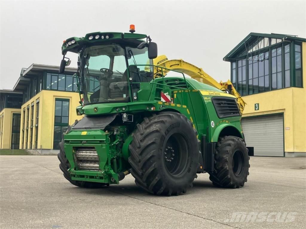 John Deere 9800i Pašarų ruošimo technika