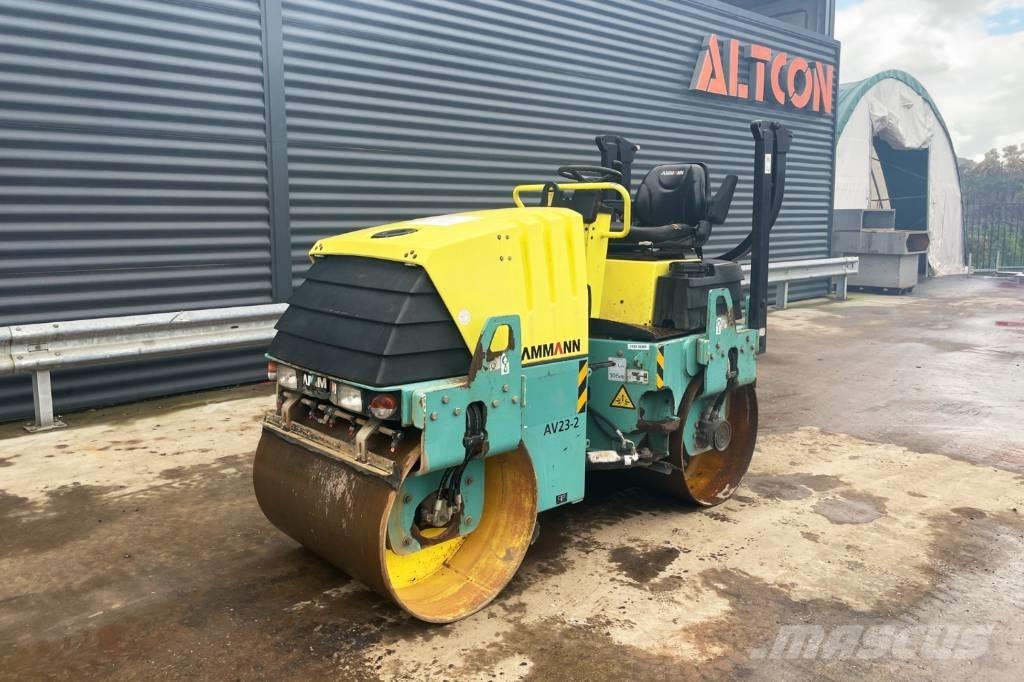 Ammann AV 23-2 Porinių būgnų volai