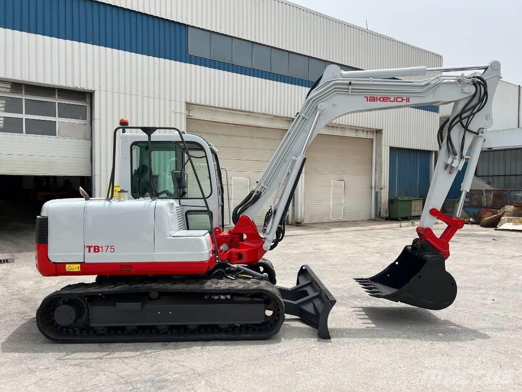 Takeuchi TB175 Vidutinės galios ekskavatoriai 7-12 t