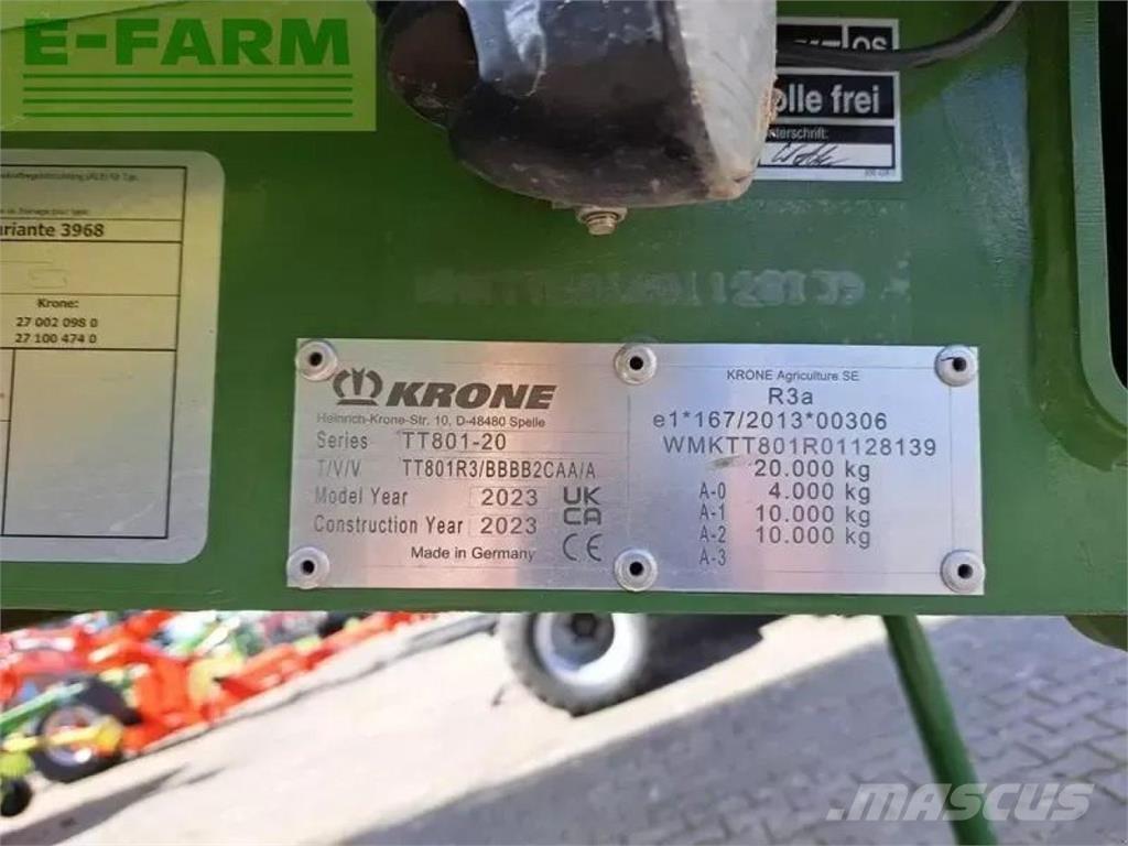 Krone gx 440 Grūdų vežimėliai