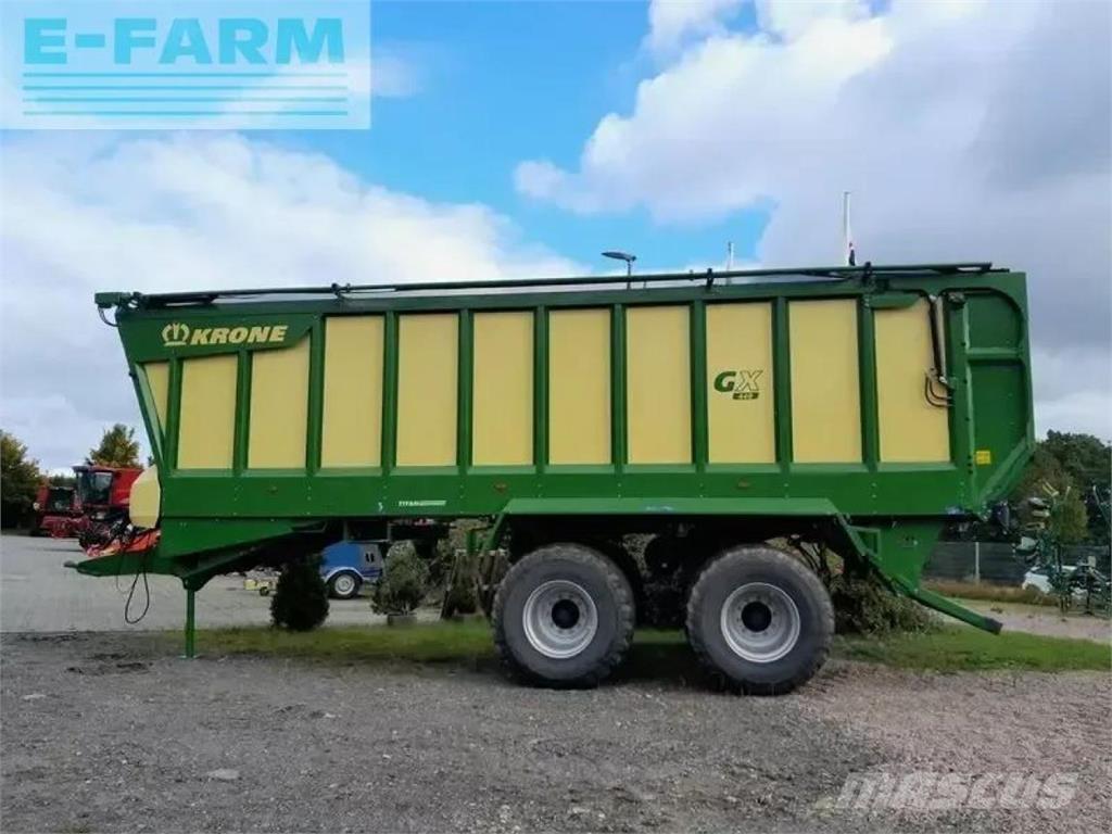 Krone gx 440 Grūdų vežimėliai