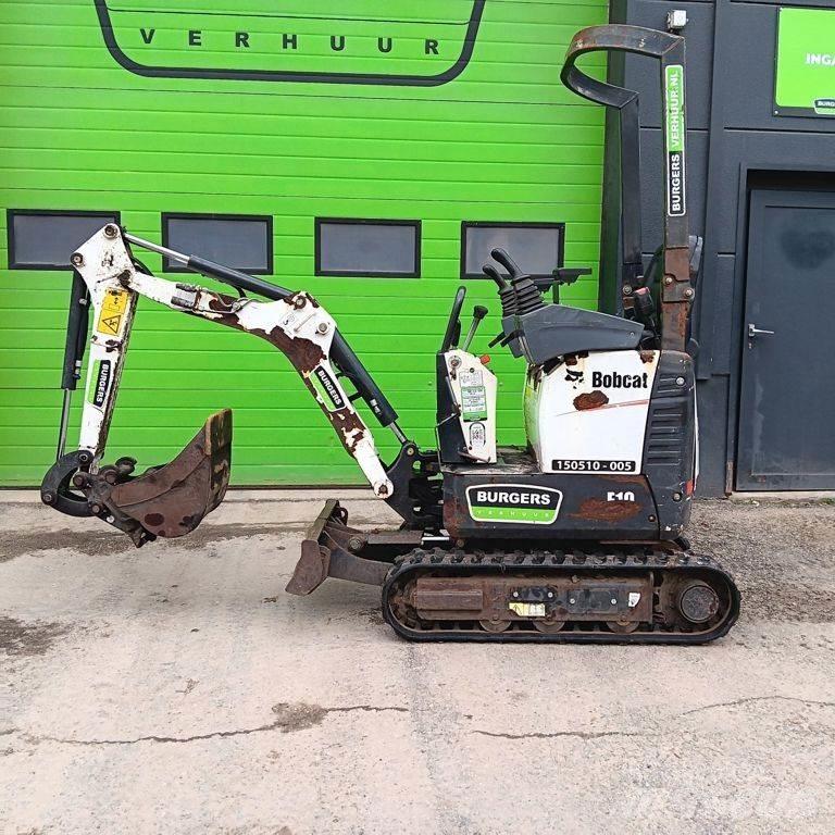 Bobcat E10 Mini ekskavatoriai < 7 t