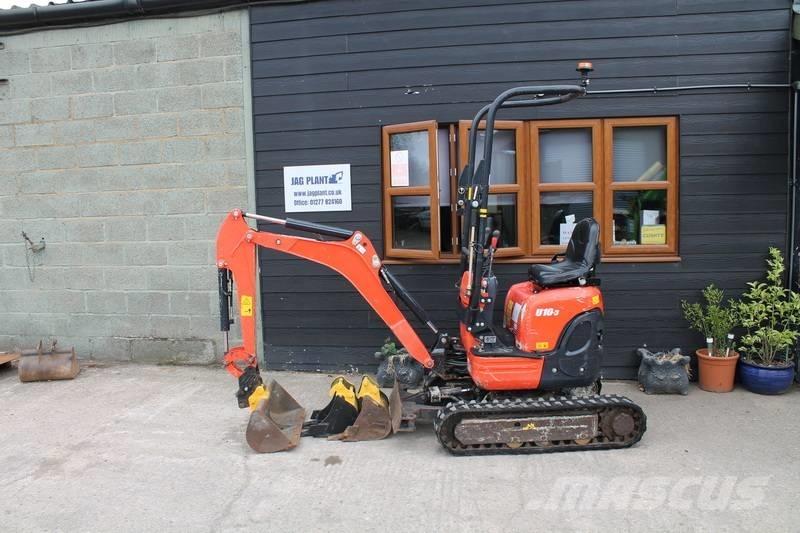 Kubota U 10-3 Mini ekskavatoriai < 7 t