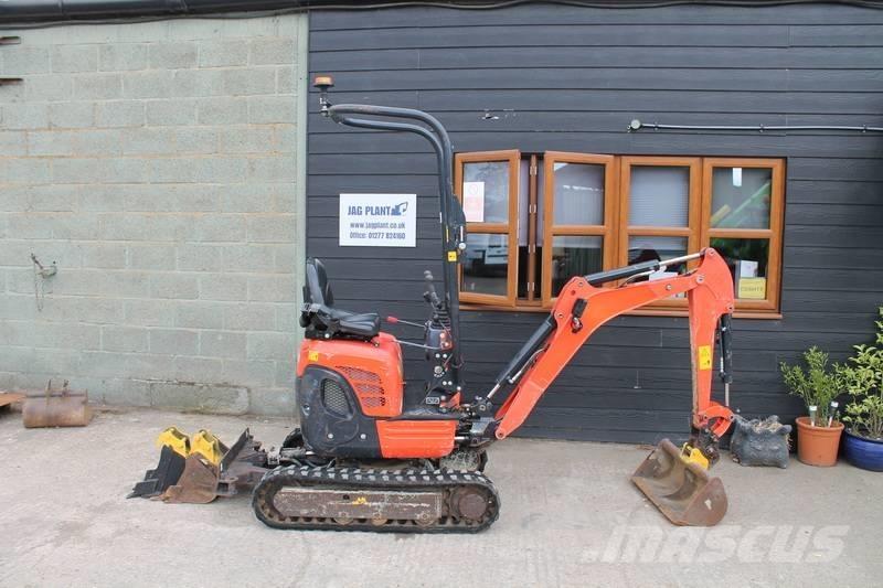 Kubota U 10-3 Mini ekskavatoriai < 7 t