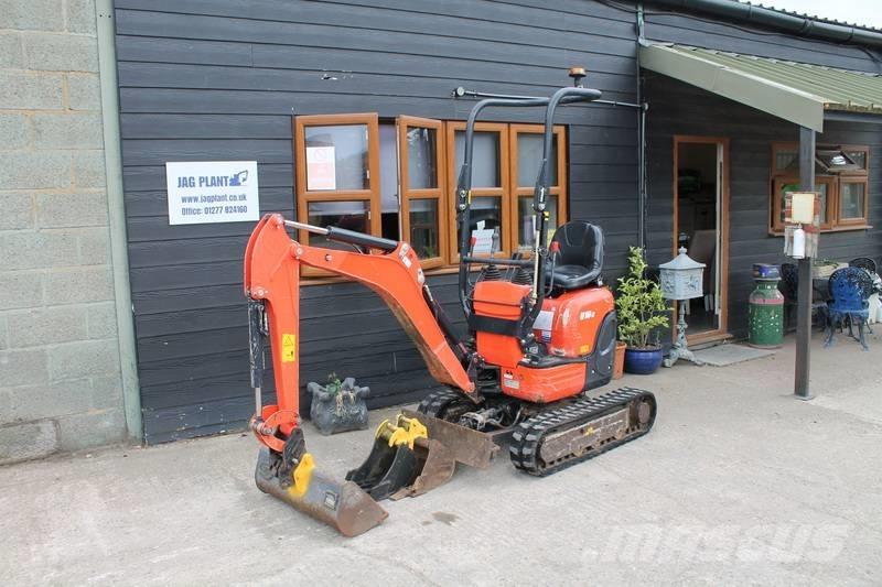Kubota U 10-3 Mini ekskavatoriai < 7 t