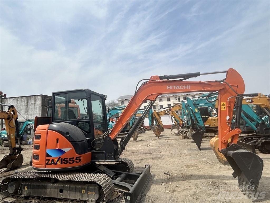 Hitachi ZX55 Mini ekskavatoriai < 7 t