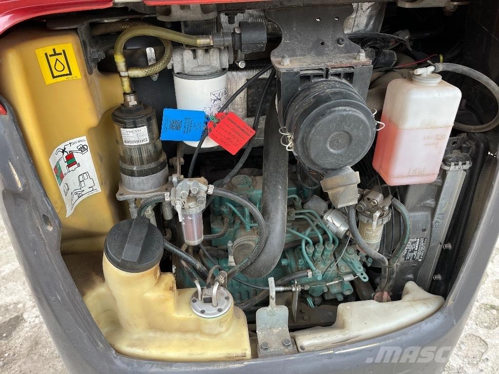 Volvo EC18D Mini ekskavatoriai < 7 t