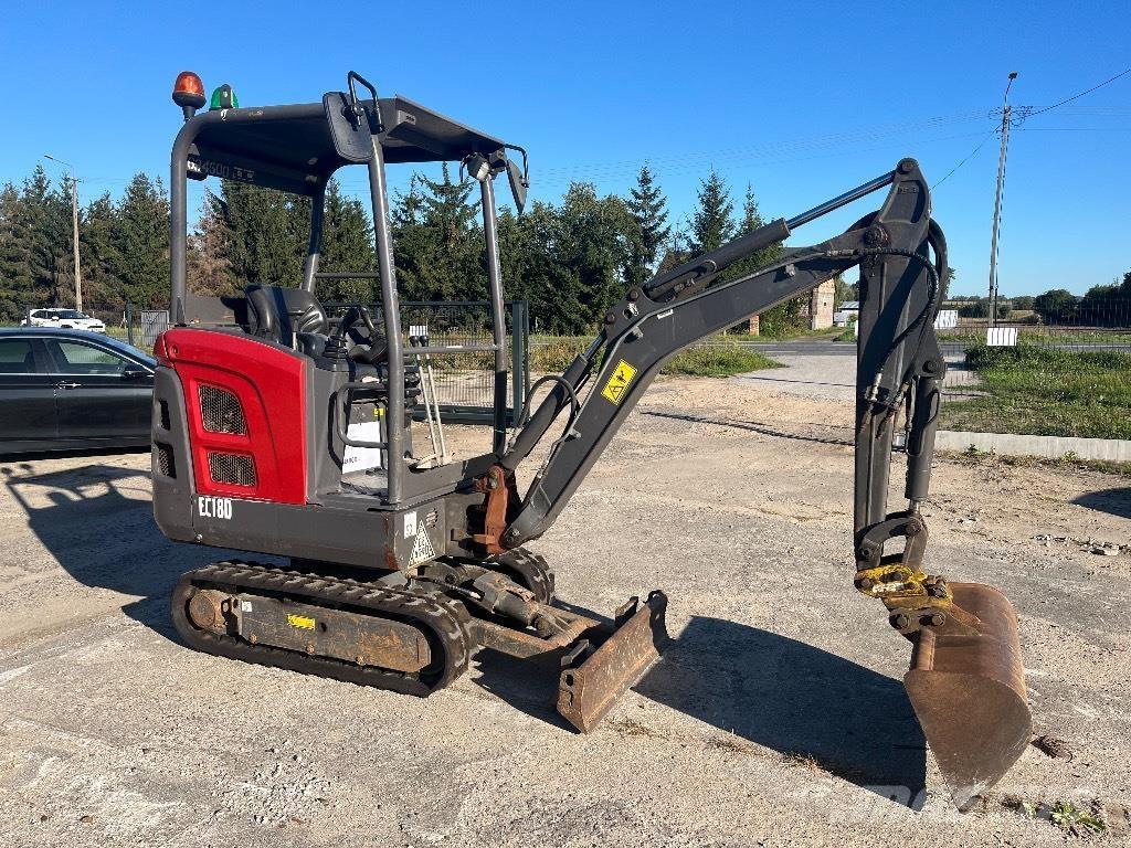 Volvo EC18D Mini ekskavatoriai < 7 t