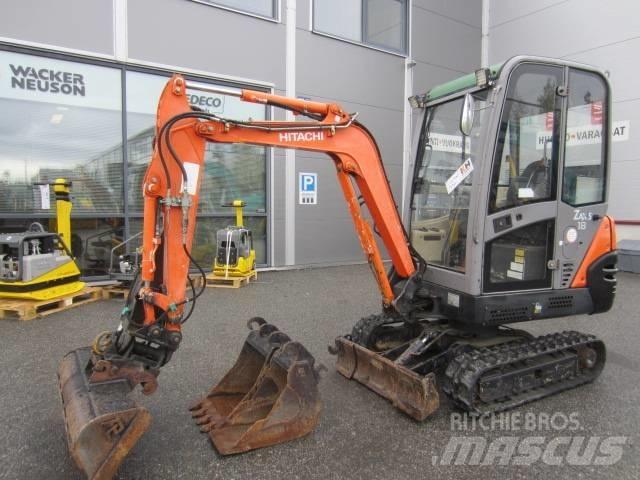 Hitachi ZX 18 Mini ekskavatoriai < 7 t