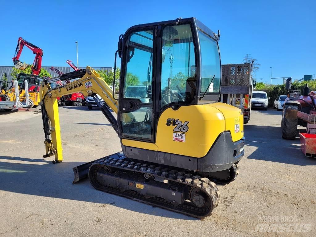 Yanmar SV 26 Mini ekskavatoriai < 7 t