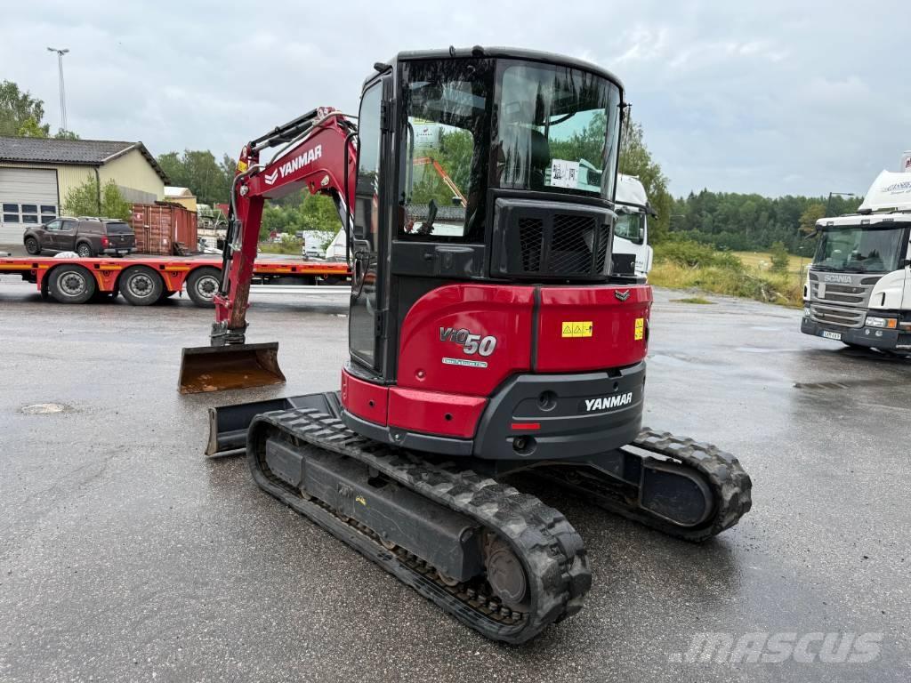 Yanmar Vio 50 Mini ekskavatoriai < 7 t