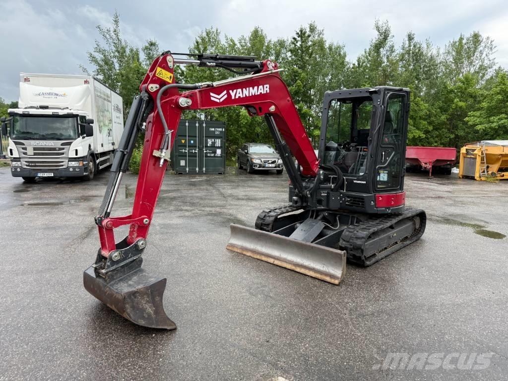 Yanmar Vio 50 Mini ekskavatoriai < 7 t