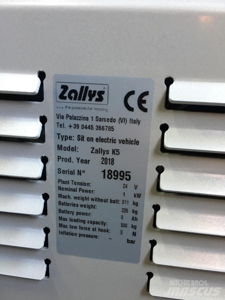 Zallys K5 Mažų aukščių užsakytų prekių krautuvai