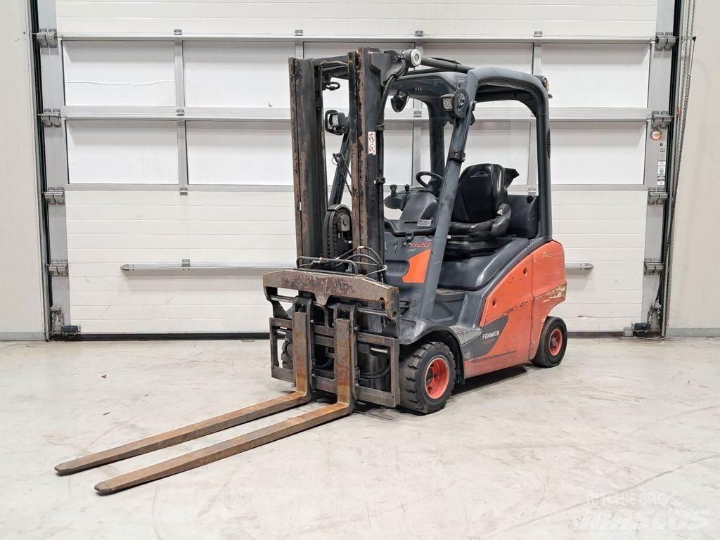 Linde H20T-01 LPG (dujiniai) krautuvai