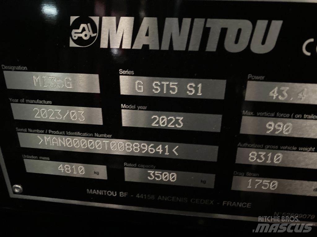 Manitou MI35G LPG (dujiniai) krautuvai