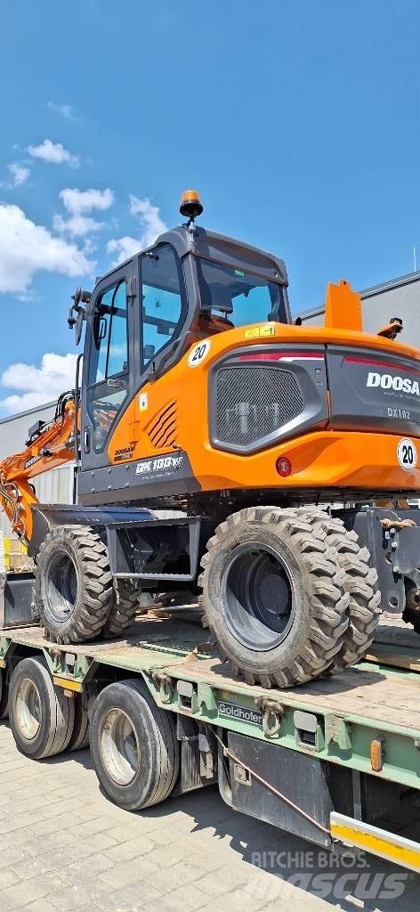 Doosan DX 100 W-7 Ratiniai ekskavatoriai