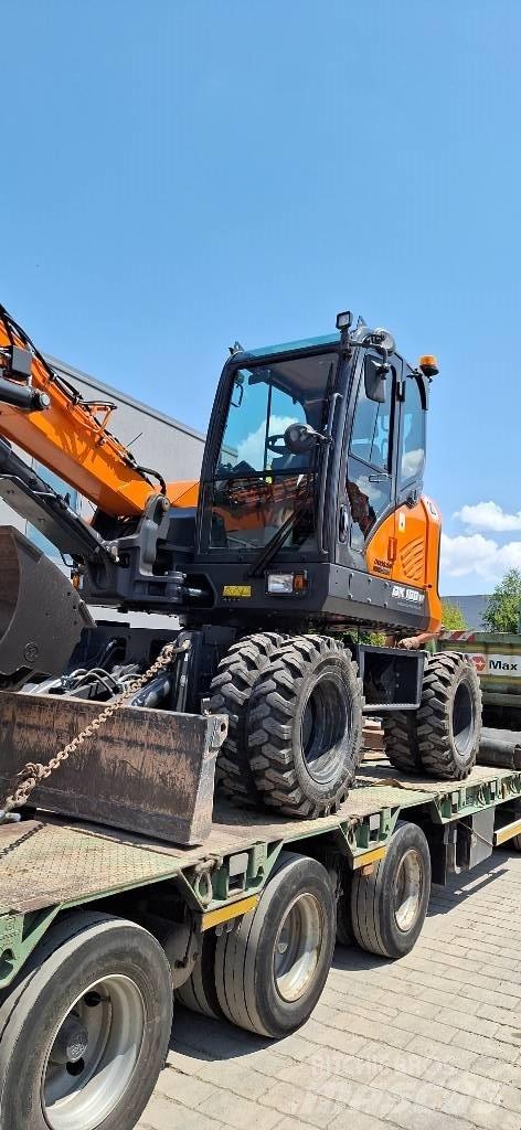 Doosan DX 100 W-7 Ratiniai ekskavatoriai