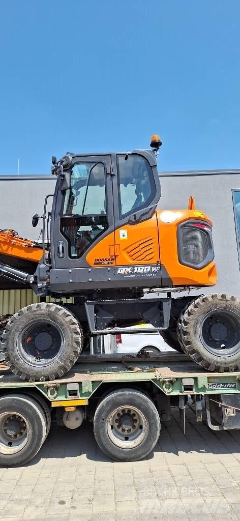 Doosan DX 100 W-7 Ratiniai ekskavatoriai