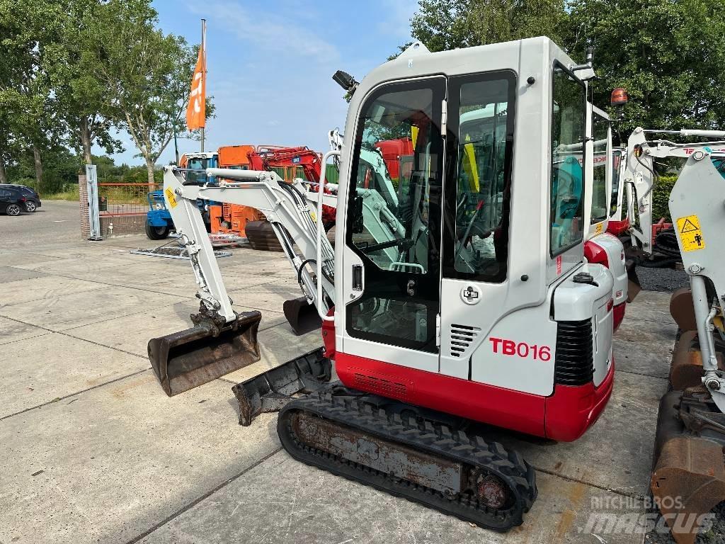 Takeuchi TB 016 R Mini ekskavatoriai < 7 t