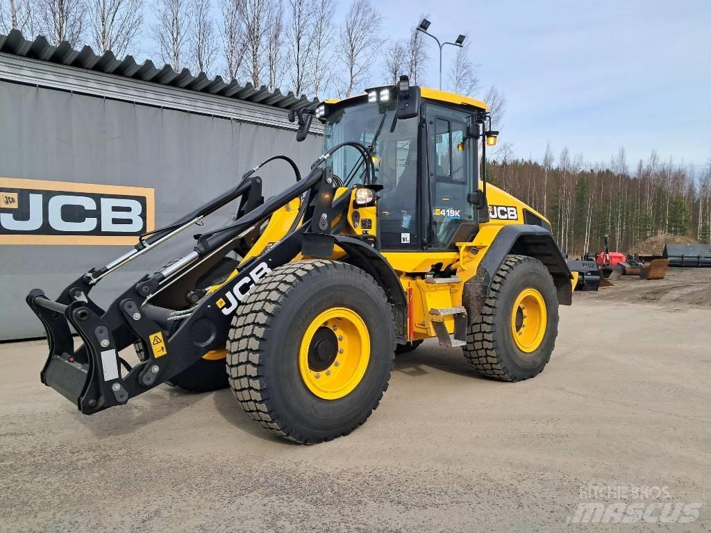 JCB 419S Naudoti ratiniai krautuvai