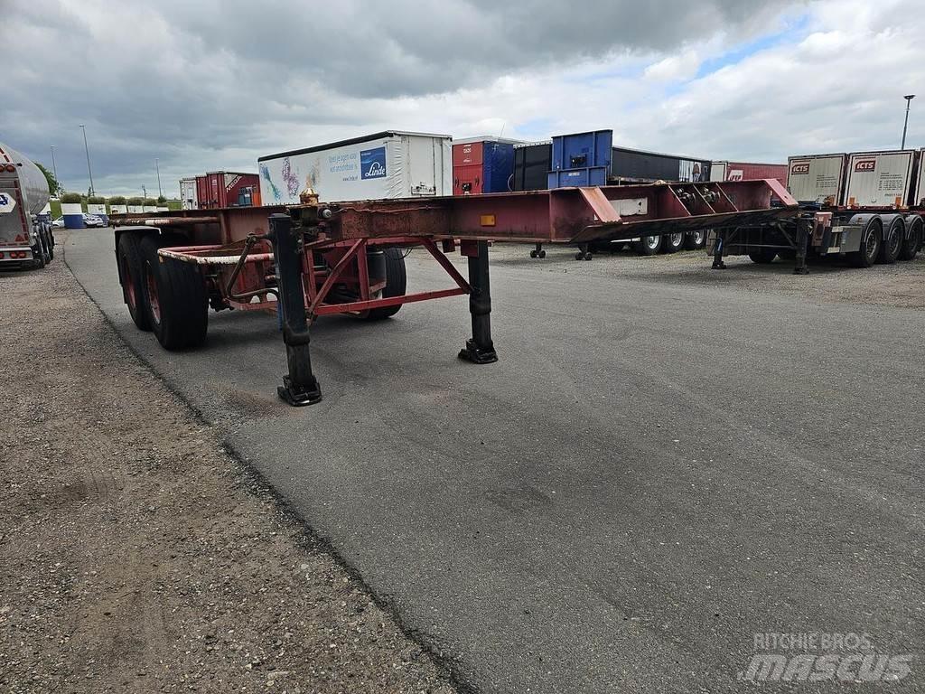 Pacton TXC 230-2 Konteinerių puspriekabės