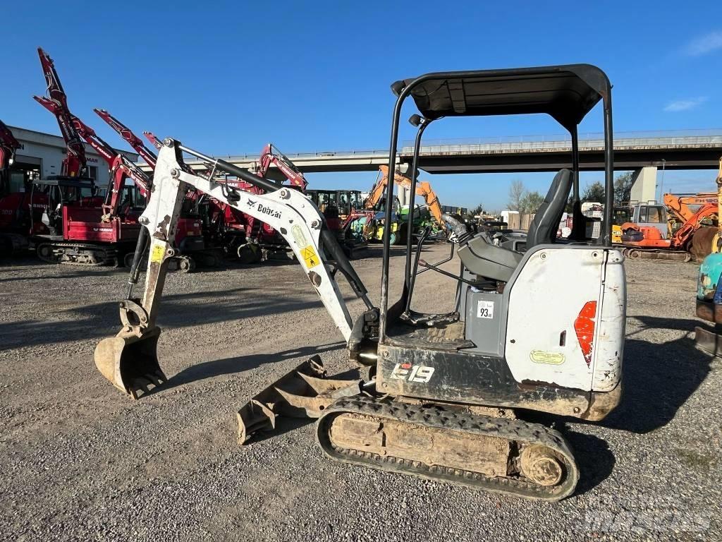 Bobcat E 19 Mini ekskavatoriai < 7 t