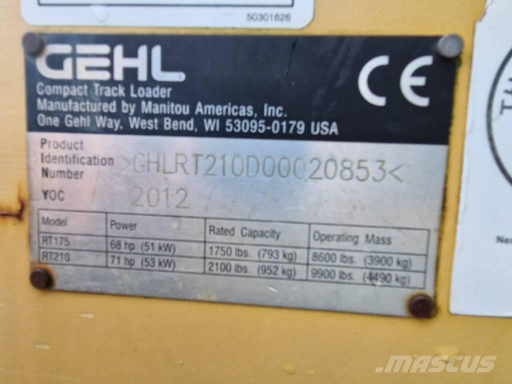 Gehl RT 210 Vikšriniai krautuvai