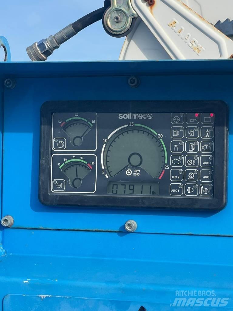 Soilmec SM17 Polių kalimo technika