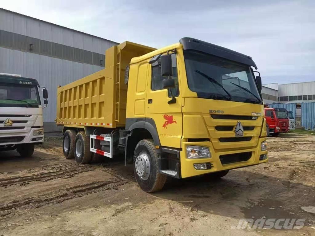 Howo 375 6x4 Savivarčių priekabų vilkikai