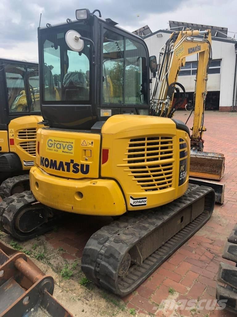 Komatsu PC55MR- 5MO Mini ekskavatoriai < 7 t