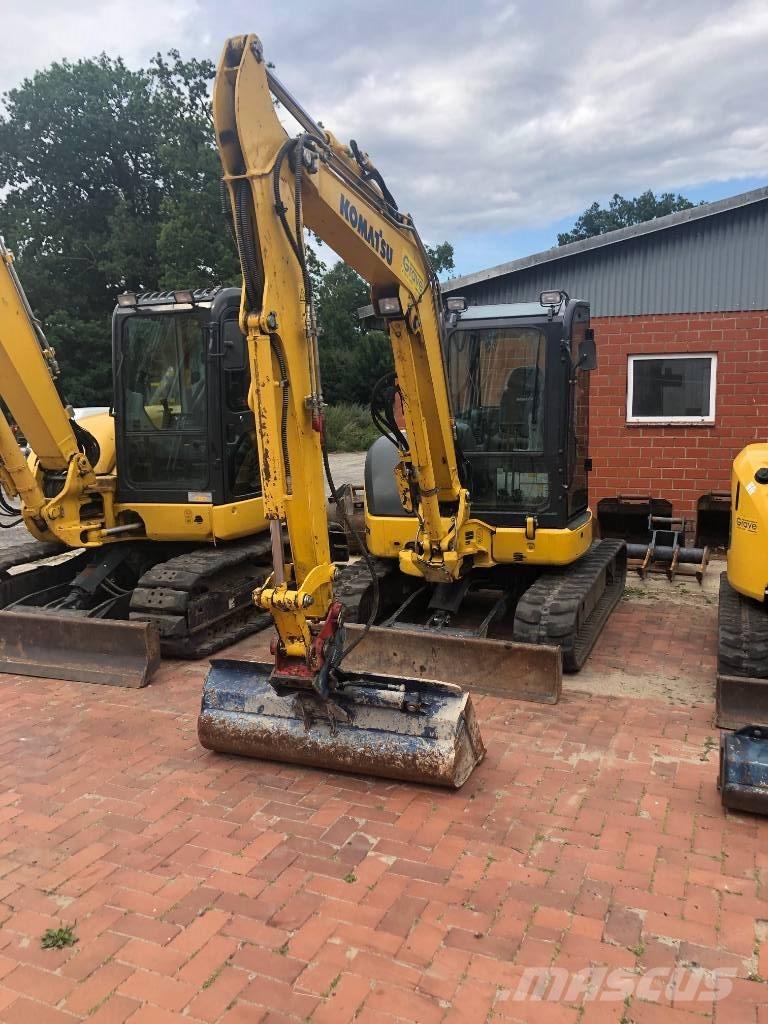 Komatsu PC55MR- 5MO Mini ekskavatoriai < 7 t
