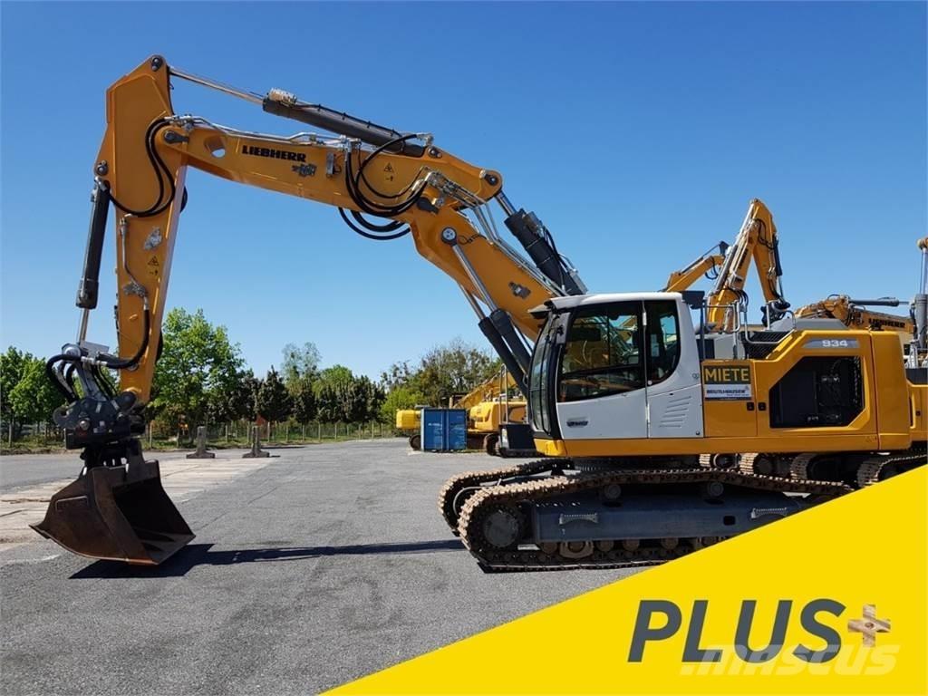 Liebherr R934 Vikšriniai ekskavatoriai