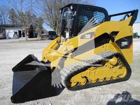 CAT 289C2 Krautuvai su šoniniu pasukimu