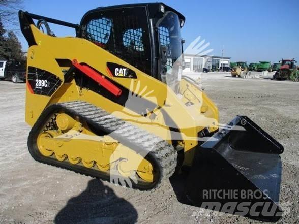 CAT 289C2 Krautuvai su šoniniu pasukimu