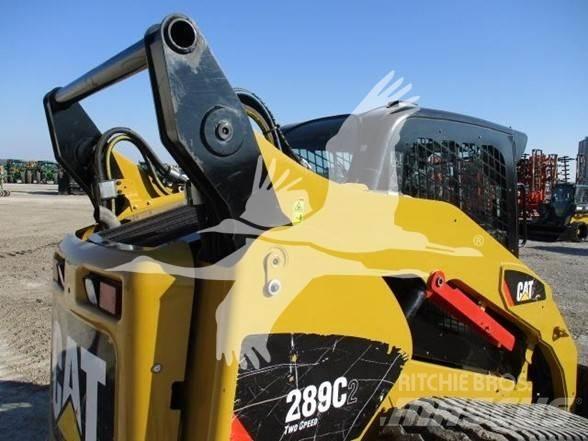 CAT 289C2 Krautuvai su šoniniu pasukimu